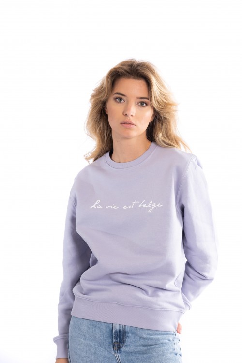 Classic sweatshirt Lavender W