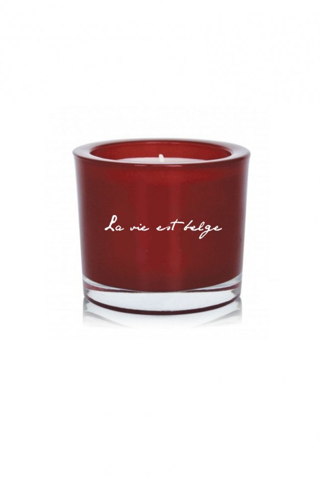Small red candle 200 gr