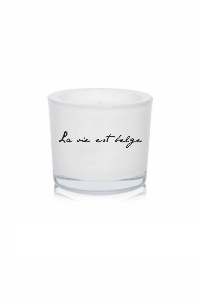 Small white candle 200 gr