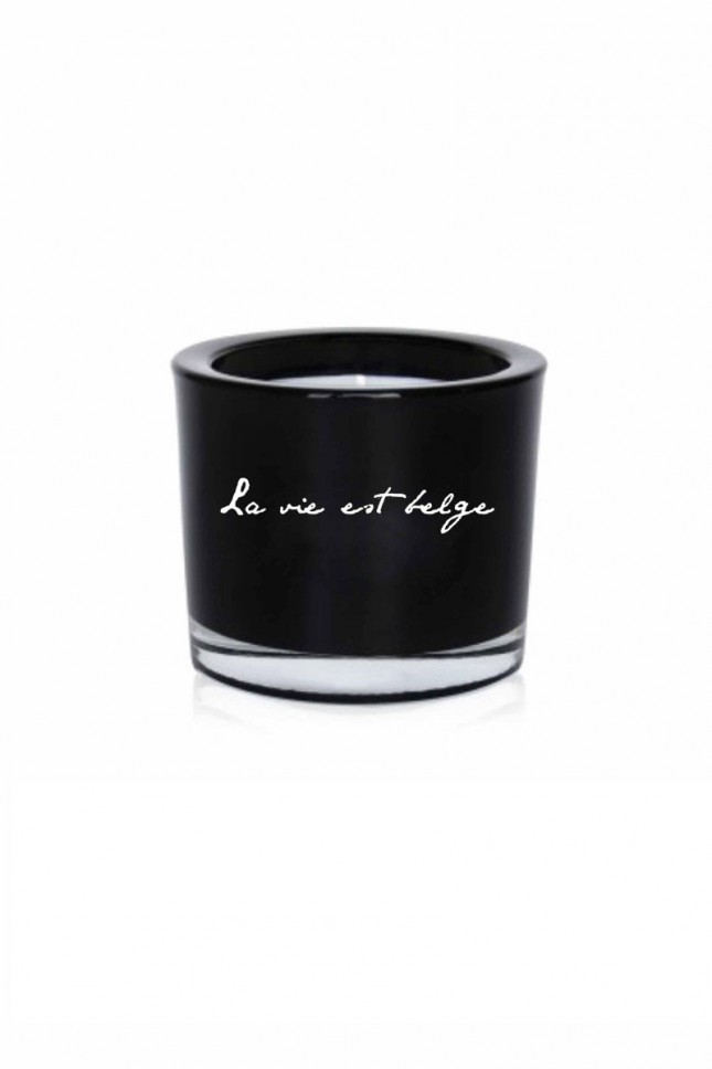 Small black candle 200 gr